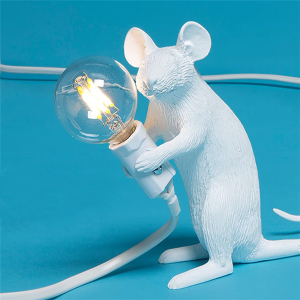 Mini Nordic Mouse Lamp with Industrial Design