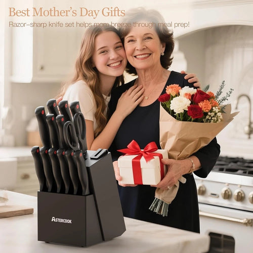 Astercook 15-Piece Knife Set
