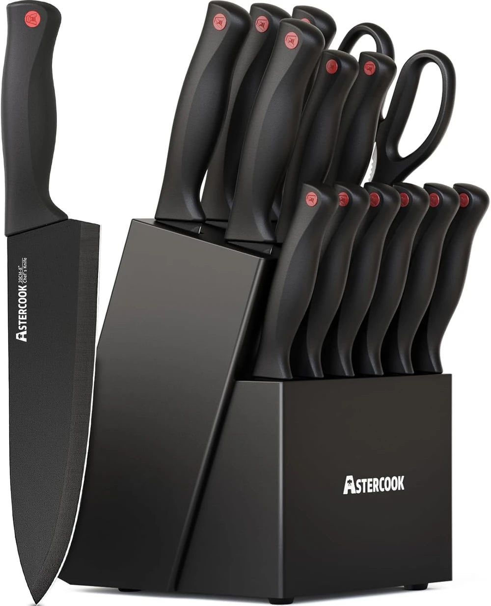 Astercook 15-Piece Knife Set