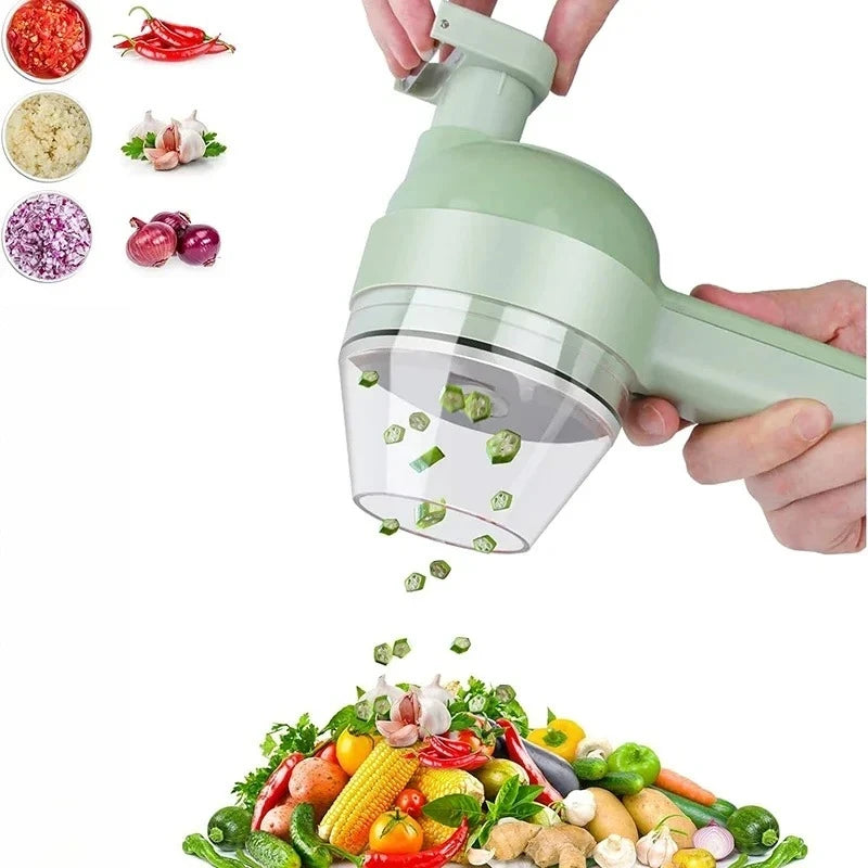 Electric Food Chopper Set