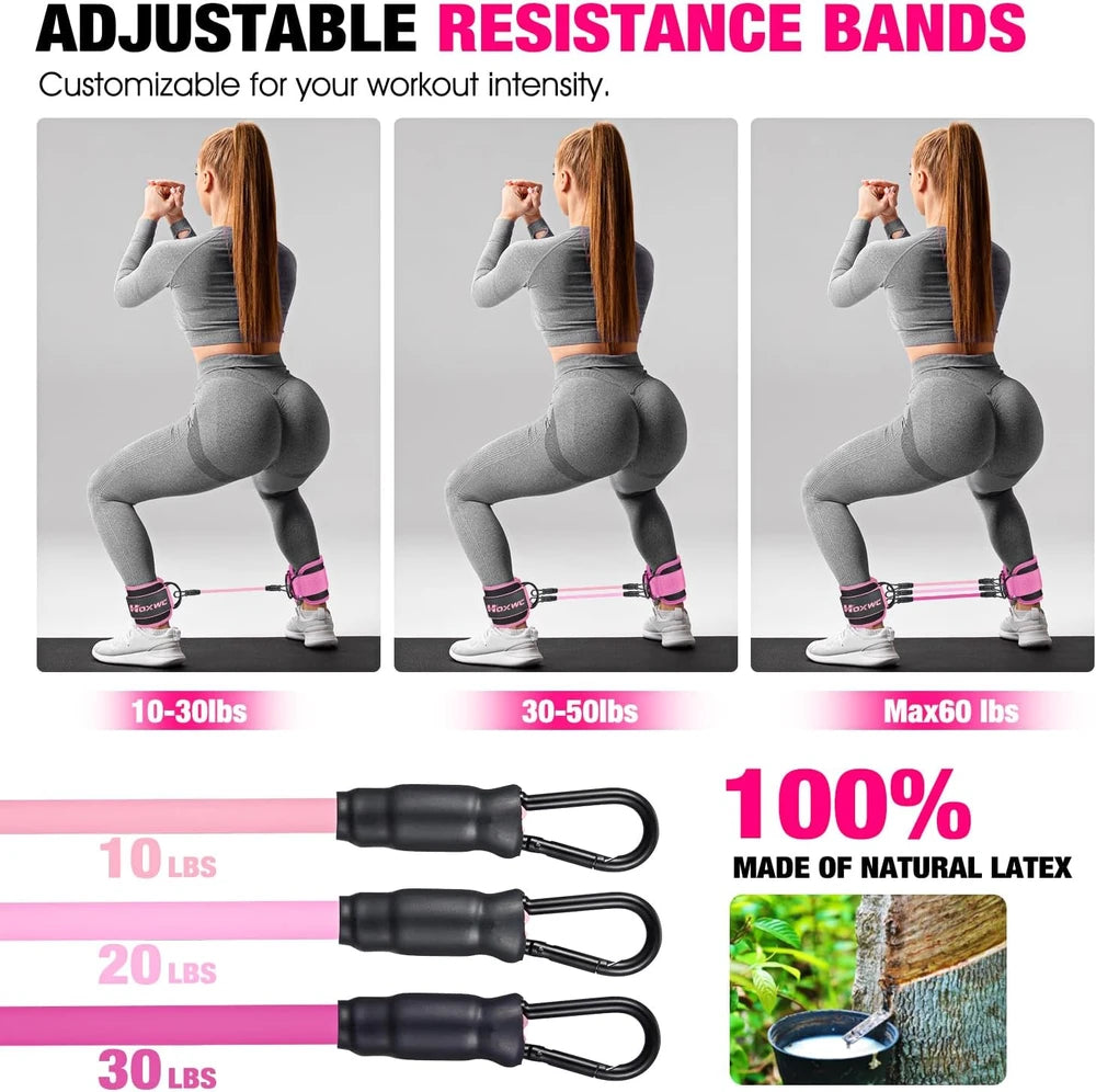 HOXWC Ankle Resistance Bands