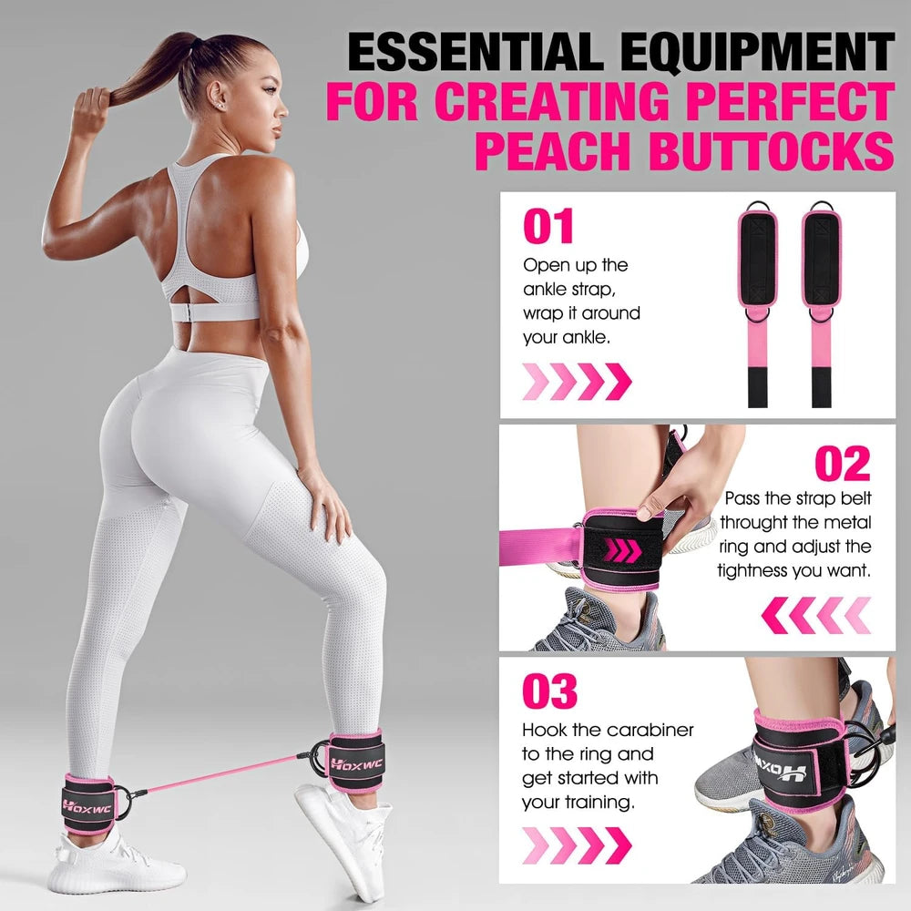HOXWC Ankle Resistance Bands