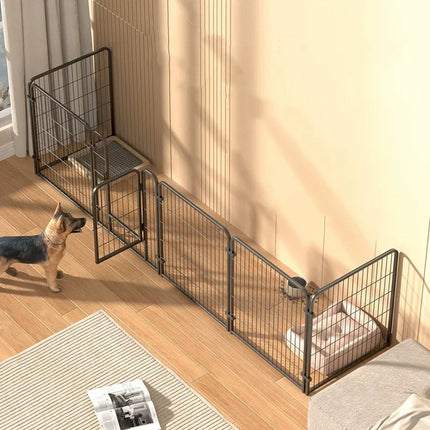 Foldable Pet Playpen 6-Panel