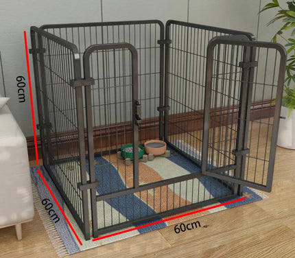 Foldable Pet Playpen 6-Panel