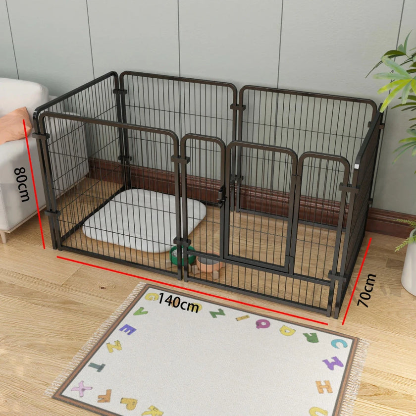 Foldable Pet Playpen 6-Panel