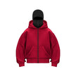Fleece-lined Double Hooded Sweater