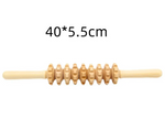 Wooden Anti-Cellulite Hand Massage Roller Set (Multiple Options)
