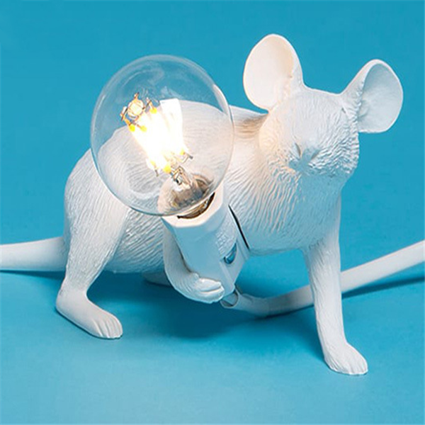 Mini Nordic Mouse Lamp with Industrial Design