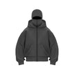 Fleece-lined Double Hooded Sweater