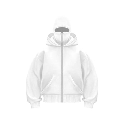 Fleece-lined Double Hooded Sweater