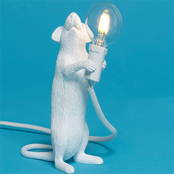 Mini Nordic Mouse Lamp with Industrial Design
