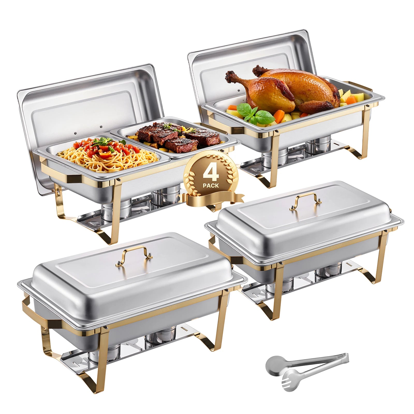 Golden Serve Buffet Set
