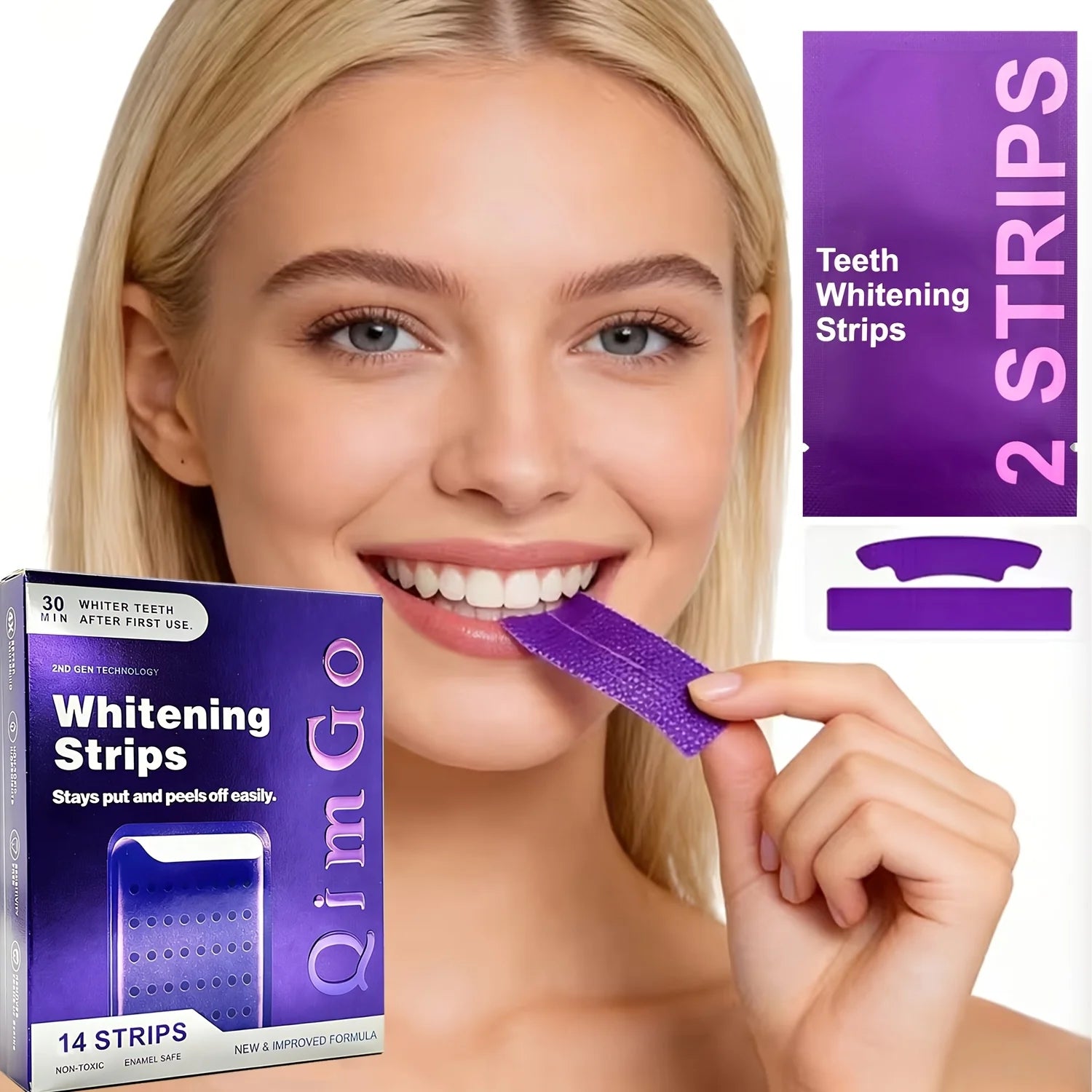 Purple Radiant Smile Strips
