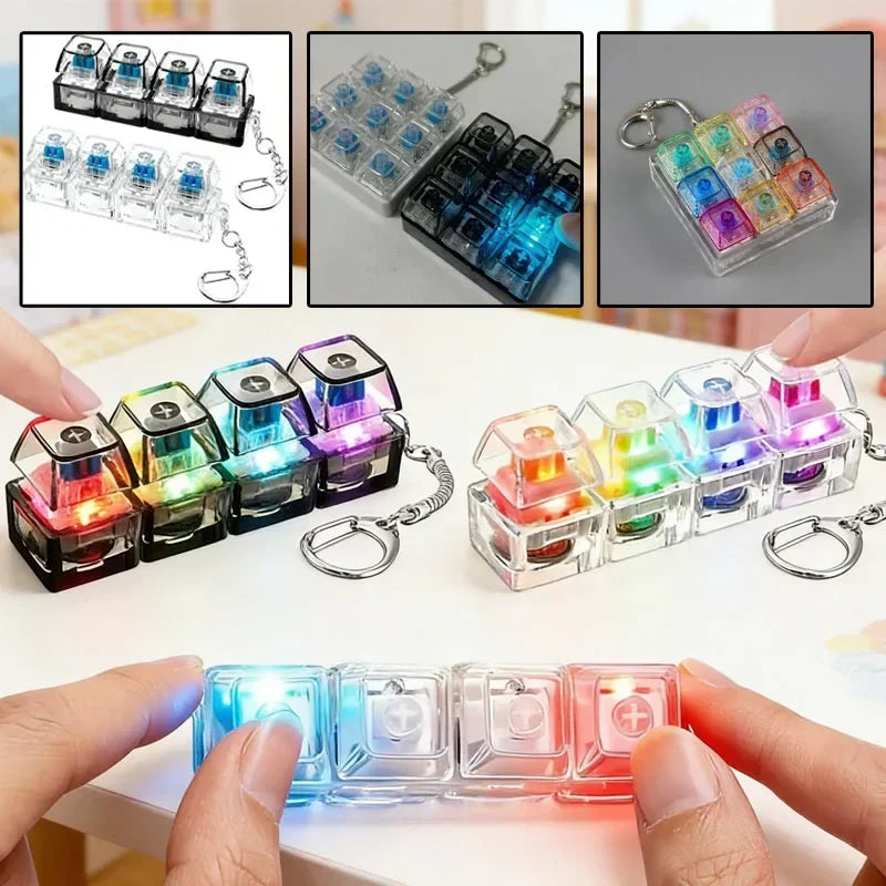 Glow LED Keycap Fidget Keys