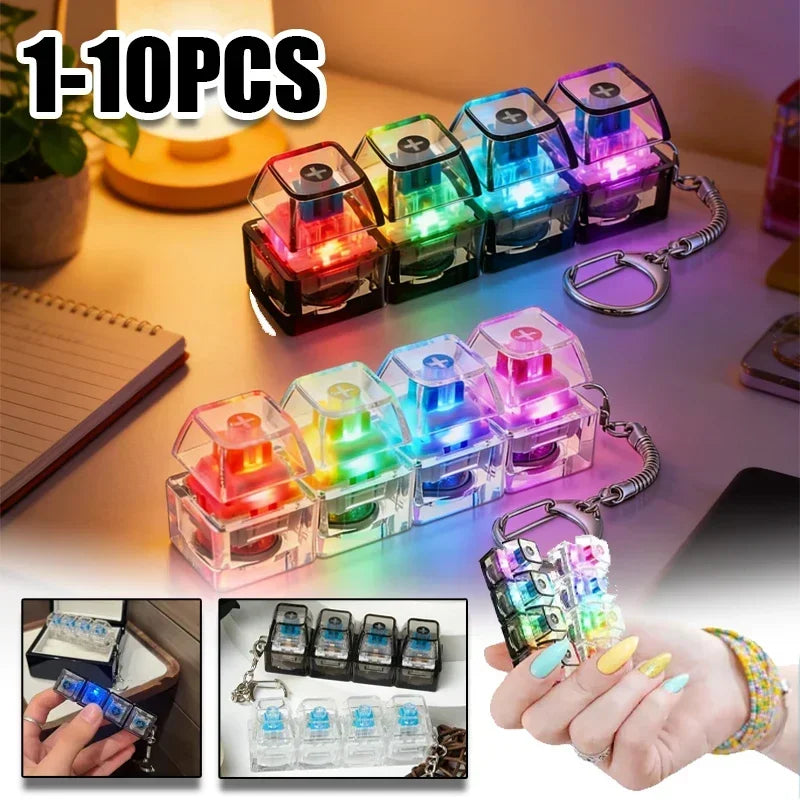 Glow LED Keycap Fidget Keys