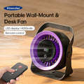 TurboCool Rechargeable Mini Desk Fan