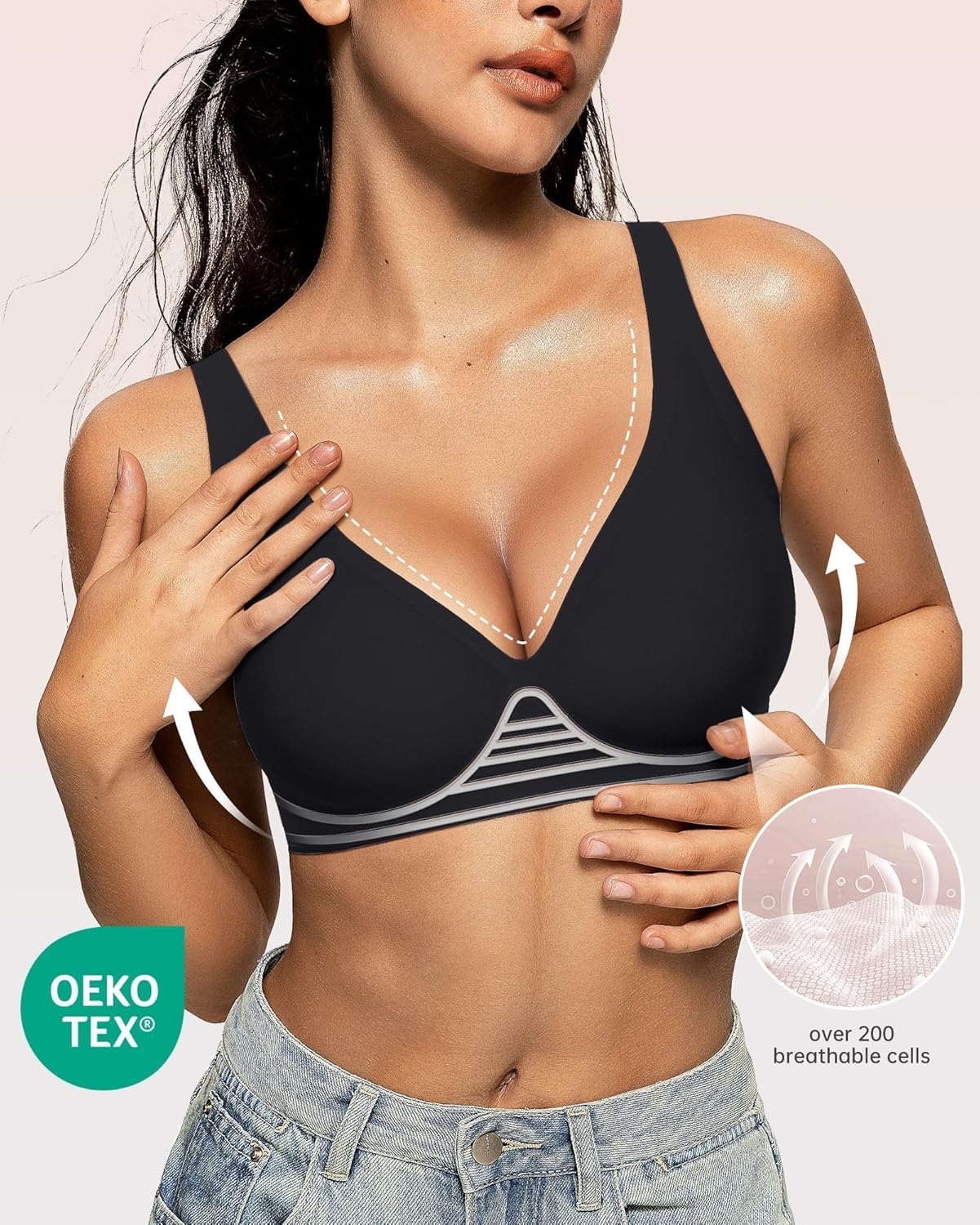 Everyday Comfort Plunge Bra